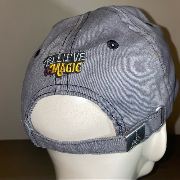 Walt Disney World 2013 Believe in Magic Hat Gray Adjustable Disney Parks Cap - Picture 4 of 5